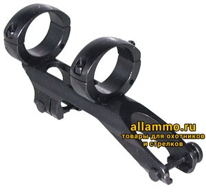 Кронштейн ЭСТ-Тула Лось кольца 25,4мм на ласточкин хвост 8-12мм