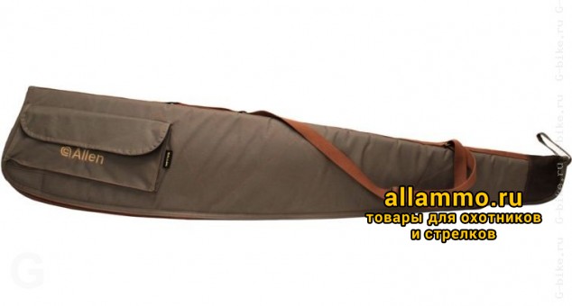 "Allen" Чехол для ружья классический с карманом 132 см коричневый