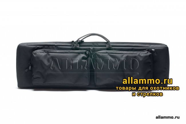 1 (А-7-1ч) Кейс VEKTOR из капрона чёрный, пенополиэтилен, крепление "молле"с отделениями под магазины