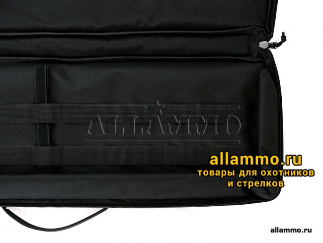 9 (А-7-1ч) Кейс VEKTOR из капрона чёрный, пенополиэтилен, крепление "молле"с отделениями под магазины