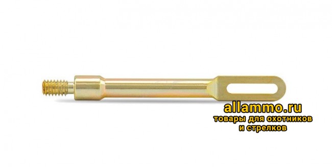 8f072455eab88e539178b043e97ca246.jpg Вишер Bore Tech Proof-positive (с петлей) под ветошь к. .284-7мм, d=6,35мм, папа 8/32, сплав алюминия (BTAL-400-00)