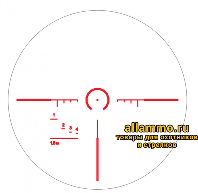 Призматический прицел ВОМЗ Пилад BREVIS Р1х14 L 