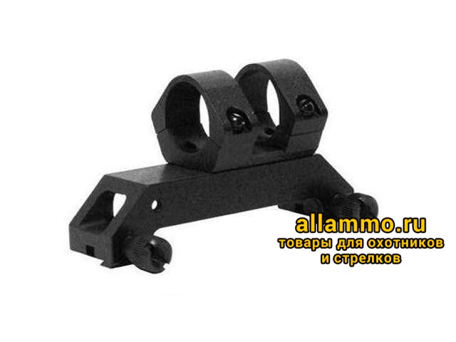 Кронштейн Лось (кольца 25,4мм) на базу ласточкин хвост 8-12мм точприбор