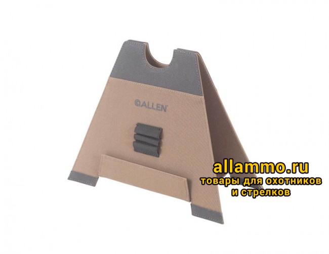 (18407) Опора Allen для оружия, высота 20см, жесткая, складная, 31х18х2см.