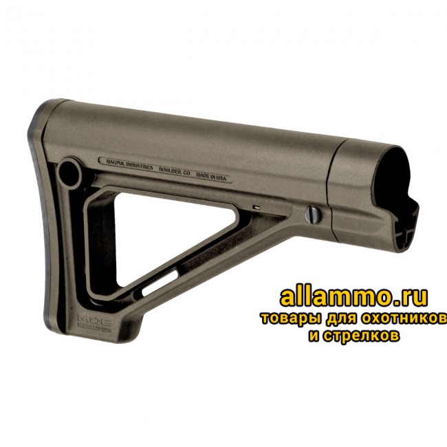 Приклад Magpul MOE FIXED CARBINE STOCK – Mil-Spec (MAG480)