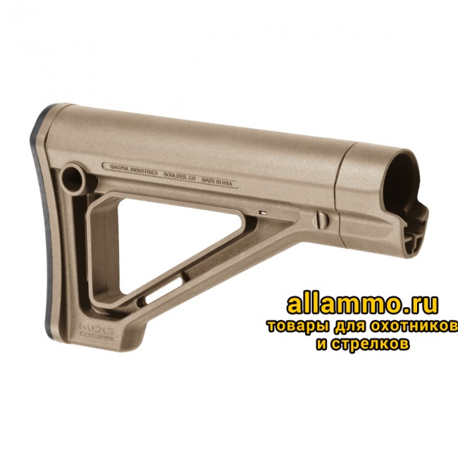 Приклад Magpul MOE FIXED CARBINE STOCK – Mil-Spec (MAG480)