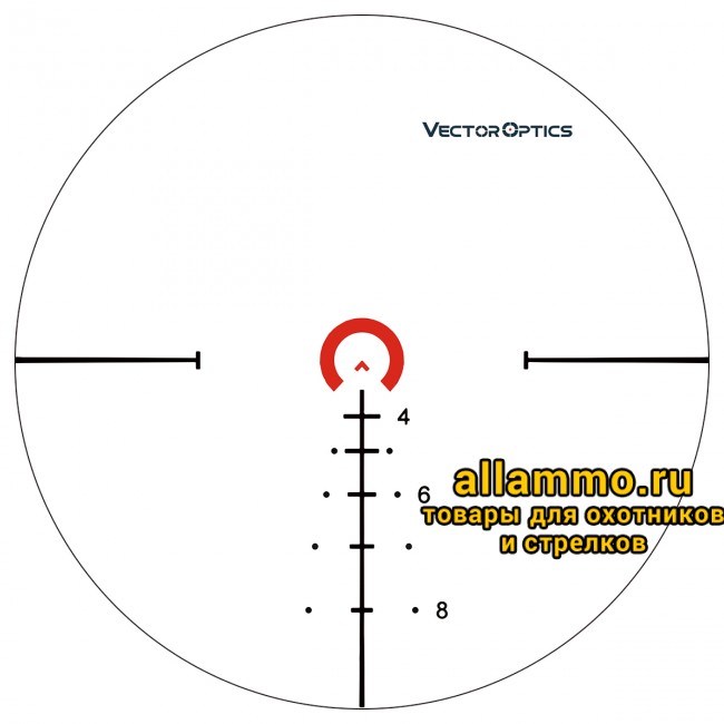 Оптический прицел Vector Optics Continental 34mm X6 1-6x28 FFP Zero Stop кольца 34мм