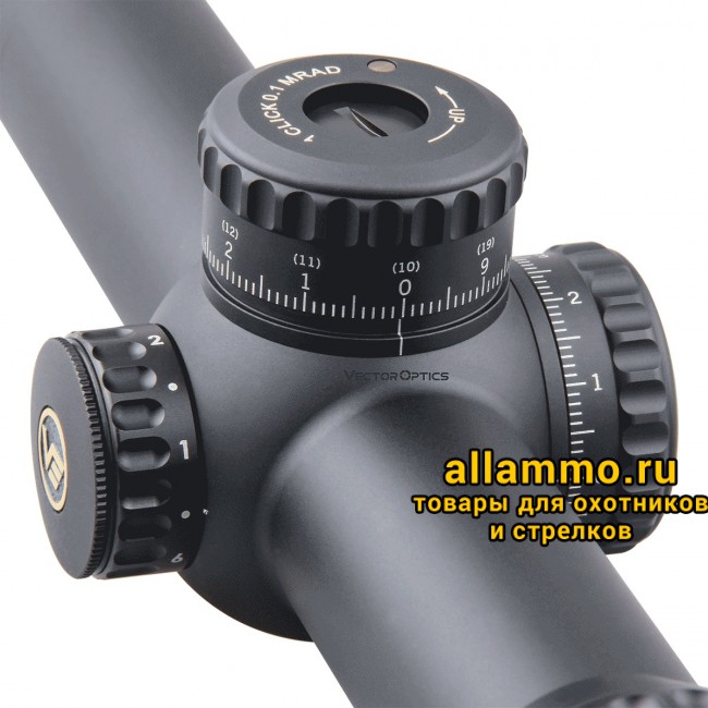 Оптический прицел Vector Optics Continental 34mm X6 1-6x28 FFP Zero Stop кольца 34мм
