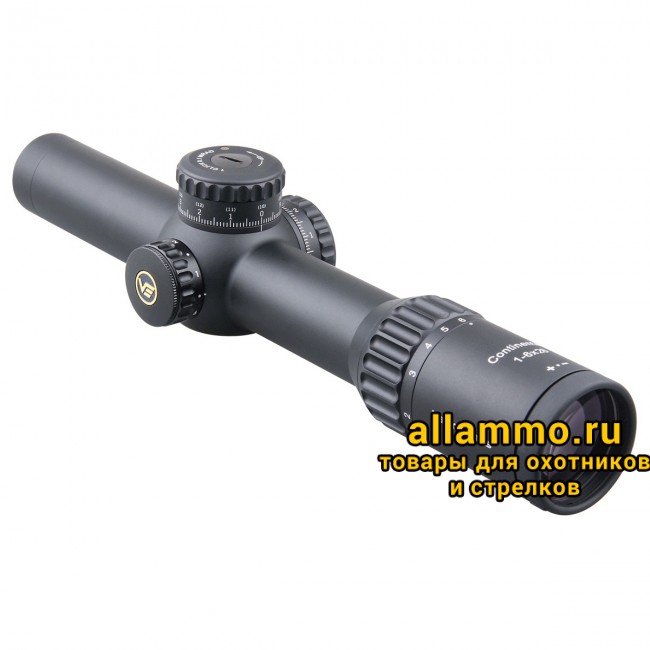 Оптический прицел Vector Optics Continental 34mm X6 1-6x28 FFP Zero Stop кольца 34мм