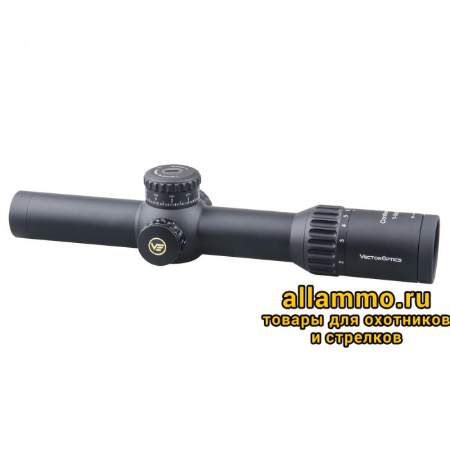 Оптический прицел Vector Optics Continental 34mm X6 1-6x28 FFP Zero Stop кольца 34мм