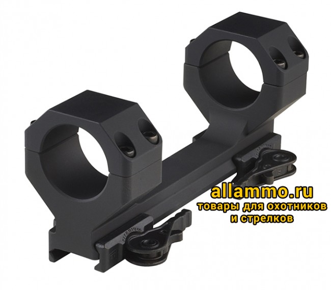 AD-Delta Scope Mount-Titanium Levers Быстросьемный моноблок на Picatinny American Defense Delta-34-20MOA, кольца 34 мм