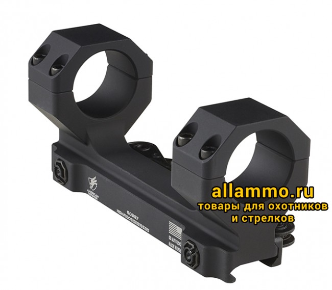 AD-Delta Scope Mount-Titanium Levers1 Быстросьемный моноблок на Picatinny American Defense Delta-34-20MOA, кольца 34 мм