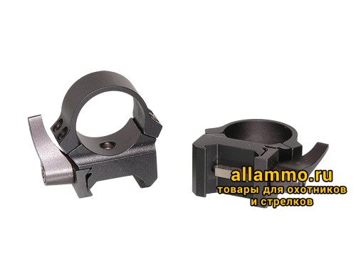 Кольца Leupold QRW быстросъемные 25,4мм на базу weaver средние 49856
