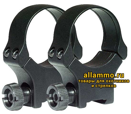 138-85000 Быстросъемные кольца Apel EAW 30мм на призму 11 мм BH=20мм