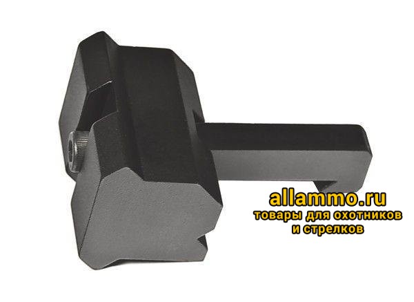 База weaver Warne A600M на планку weaver под 90 градусов