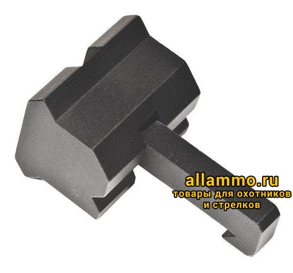 База weaver Warne A600M на планку weaver под 90 градусов