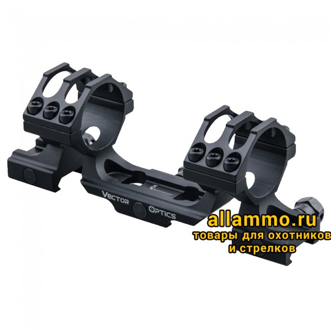 Кронштейн моноблок Vector Optics кольца 30мм, на Picatinny (SCTM-39)  