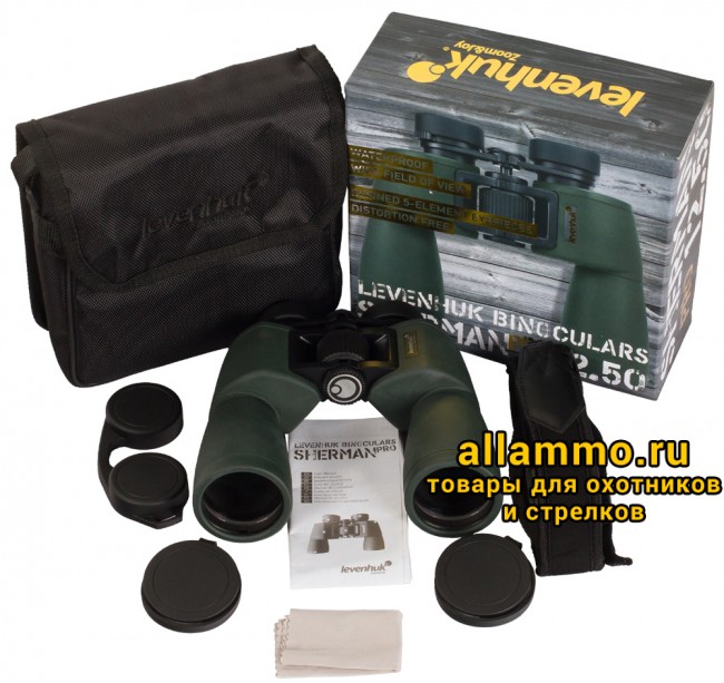 Бинокль Levenhuk Sherman PRO 12x50