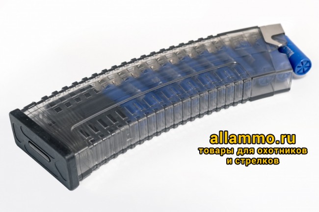 dc6f484f3b4218d0306e41a1f46fe5d8.jpg Магазин Pufgun на Вепрь-12 SPORT калибр 12, 10 патронов полиамид (прозрачный)