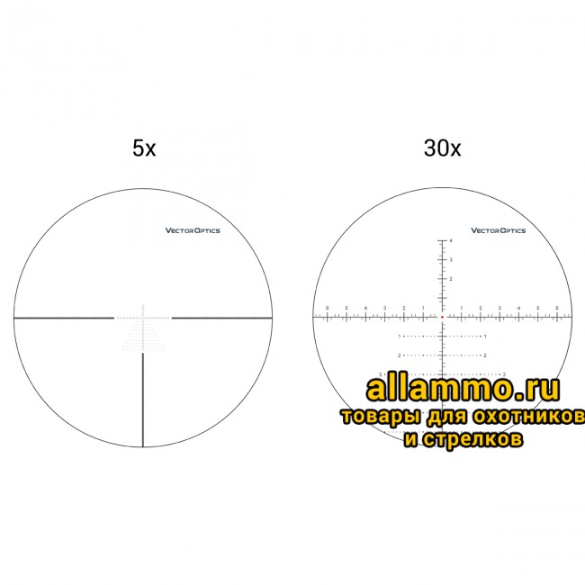Оптический прицел Vector Optics Continental 5-30x56 FFP кольца 34 мм