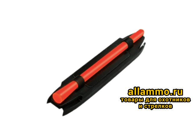 HiViz мушка S400-R красная широкая 8,2-11,3 мм