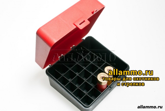 Plano Коробка 25 патронов кал. 12-16