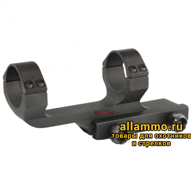 Кронштейн моноблок удлиненный Vector Optics кольца 30мм, на Picatinny (SCTM-24A)