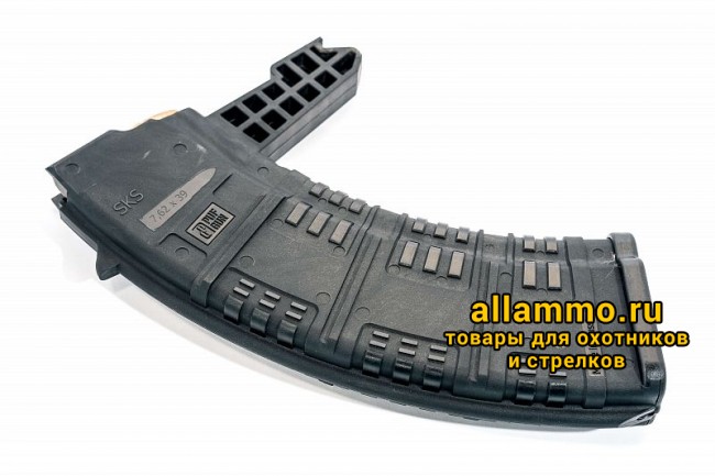 Магазин Pufgun на СКС 7,62х39 30 патронов, (возм. укорочения)