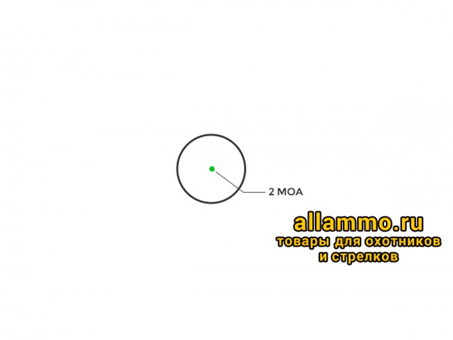 Коллиматорный прицел Holosun AEMS CORE Green
