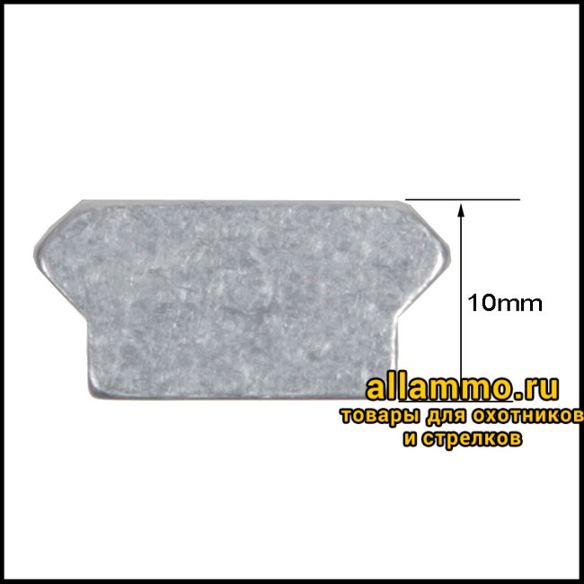 Основание Recknagel (заготовка) на Weaver Blank BH10мм (алюминий) 204мм (57150-0120)