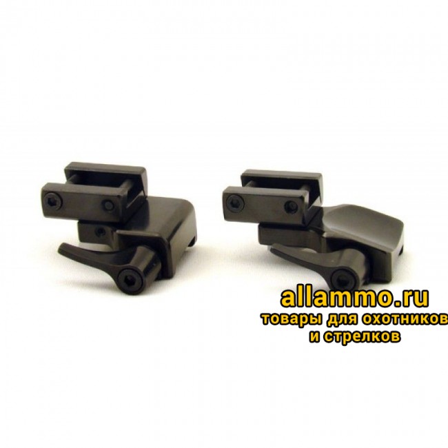 055-19-LM-R Быстросъемные раздельные основания Rusan под LM-призму на CZ 550 рычажные ВН=14мм