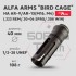 Пламегаситель Alfa Arms "BIRD CAGE" на AR-15/М4 (UNEF 1/2-28) фото 1