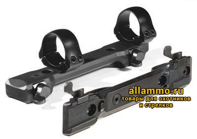 Крепление быстросъёмное Sako 75/85 26мм(5072-26054) 5072-26054 Быстросъемное единое основание MAK кольца 26мм на Sako 75 BH=2,5мм