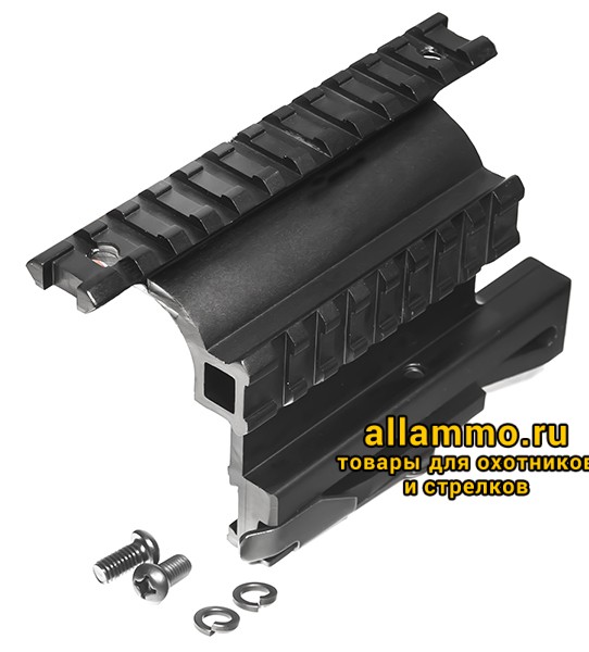 База weaver с дополнительной планкой weaver на боковое крепление