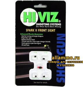 HiViz мушка SPARK II front sight красная универсальная