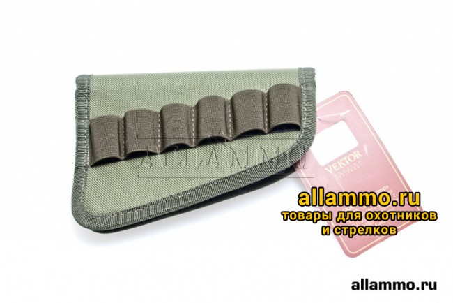 14205.970.jpg Патронташ Вектор на приклад для патронов 12 калибра (П-61)