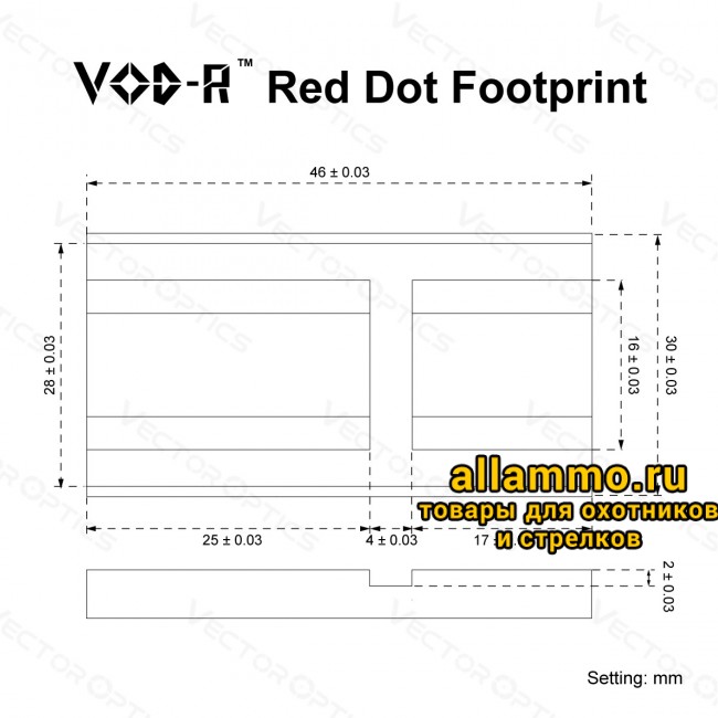 Коллиматорный прицел Vector Optics Frenzy Plus 1x18x20 (SCRD-63)