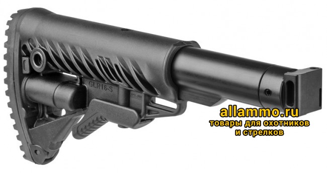 Телескопический приклад FAB Defense M4-SAIGA складной для САЙГИ/AK-74M/АК-100-ые серии