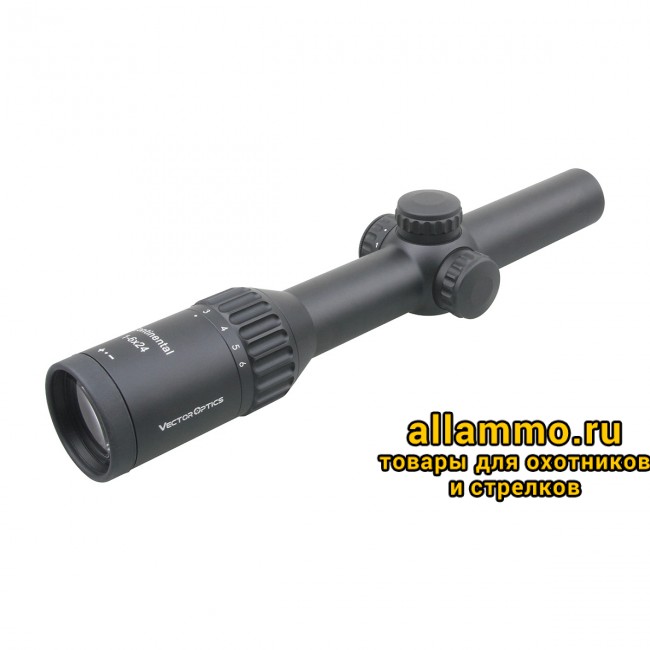Оптический прицел Vector Optics Continental Hunting 1-6x24 SFP кольца 30 мм