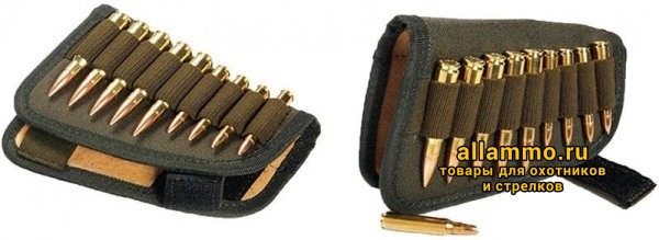 40657.970x0.JPG VEKTOR Патронташ на приклад для патронов к нарезному оружию (П-62)