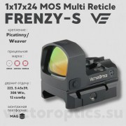 Коллиматорный прицел  Vector Optics FRENZY-S 1x17x24 (SCRD-M43)