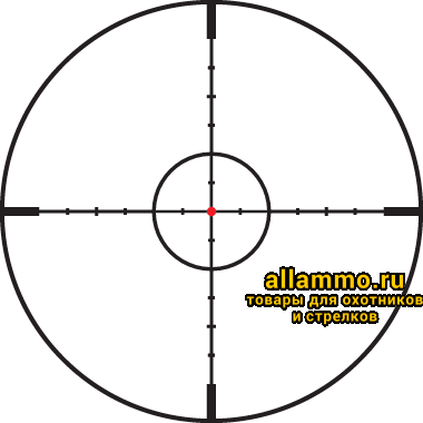 FireDot Special Purpose Reticle Оптический прицел Leupold VX-R Patrol 1,25-4x20