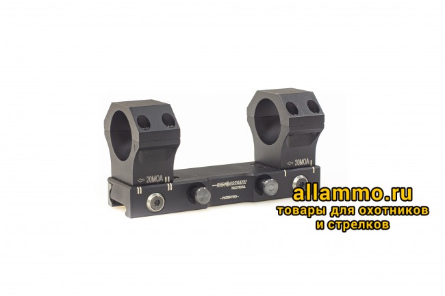 60-30-23-00-200-20MOA Быстросъемный кронштейн Innomount Tactical на Weaver кольца 30мм, BH=23мм, наклон 20MOA