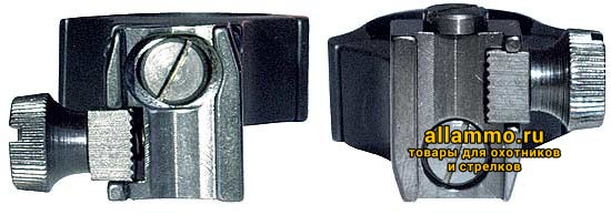 13356_2 134-90000 Быстросъемные кольца Apel EAW 26мм на призму 11 мм BH=31мм