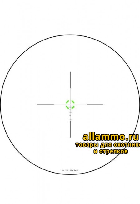 Оптический прицел Trijicon Credo 1-6x24 SFP, сетка Green BDC Segmented Circle