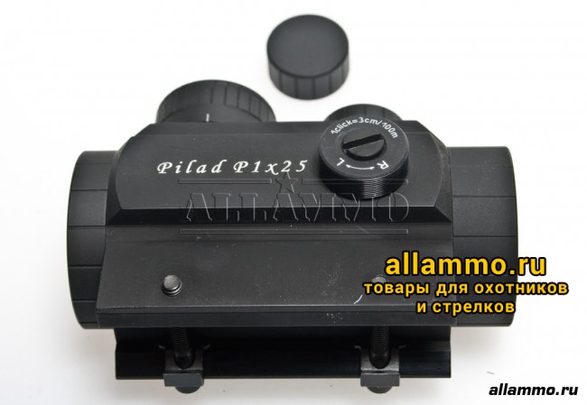 Коллиматорный прицел ВОМЗ Пилад Р1х25 (на weaver)