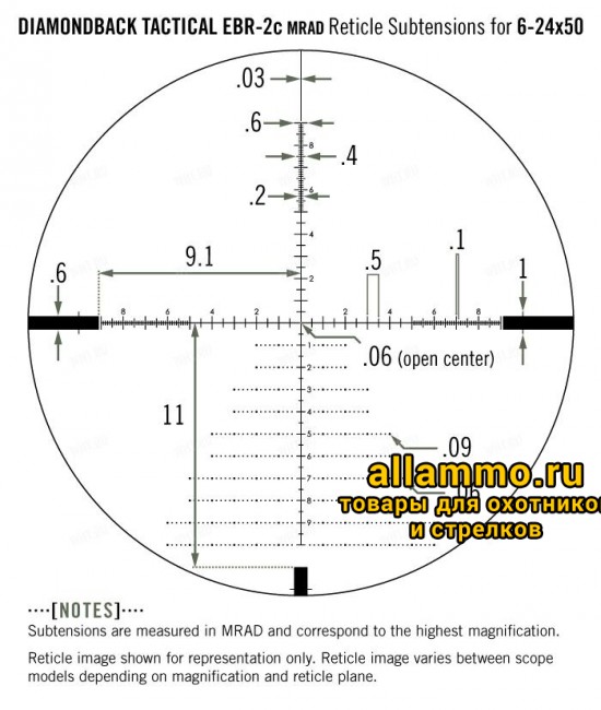Оптический прицел Vortex Diamondback Tactical 4-16x44 FFP