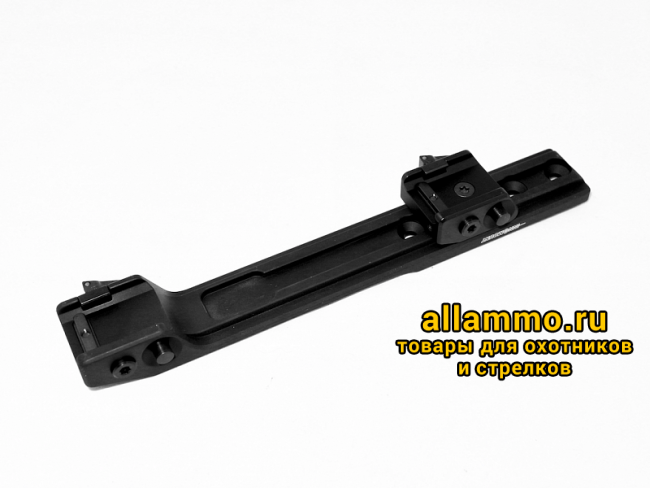 9b33498d1e61535b261a21fedc5de37a.png 54-ATN-18-00-200 Быстросъемное основание Innomount на Weaver/Picatinny раздвижное для ATN X-Sight 2/Mars ВН=18мм