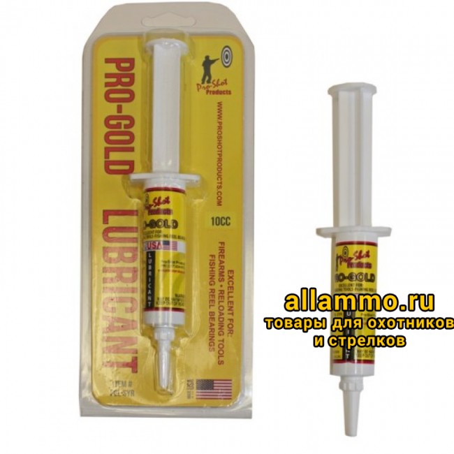Смазка Pro-Shot Pro-Gold шприц