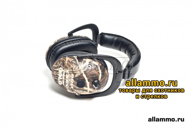 Наушники активные Predator Gold камуфляжные стерео, складные (США)